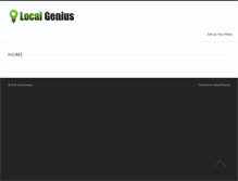 Tablet Screenshot of localgenius.com